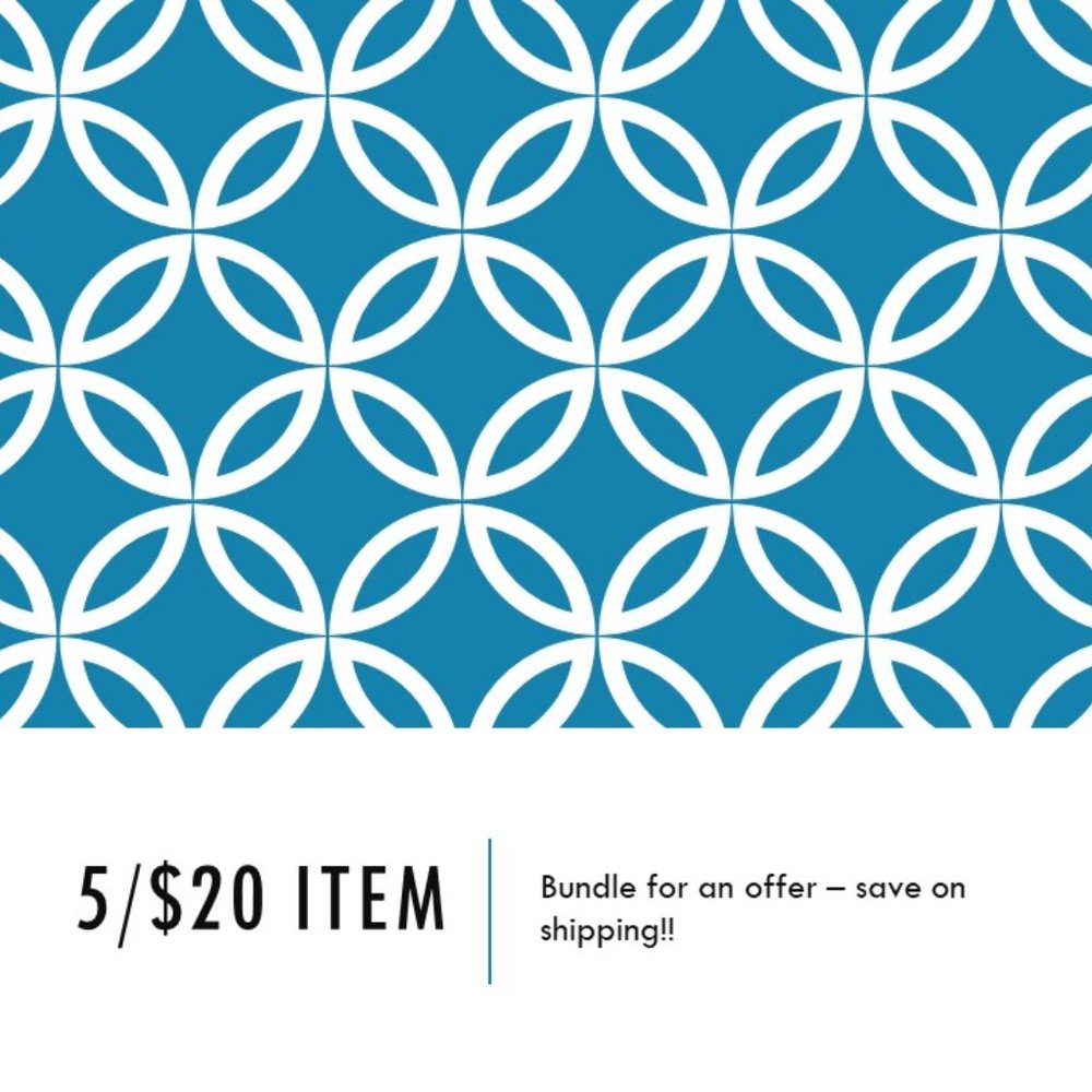 5/$20 Items - over 100 listings